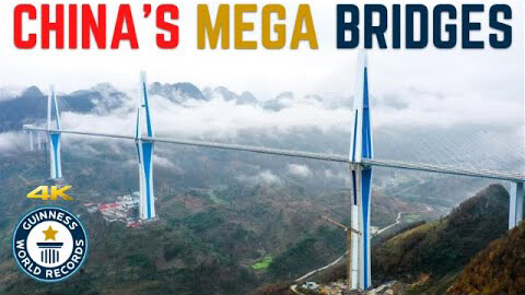 Youtube：中国前所未有的巨型桥梁 | 外国UP主盘点中国各大巨型桥梁