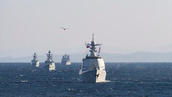 为什么中国和俄罗斯的军舰要联手环绕日本一圈？这是亚洲紧张局势的新升级吗？