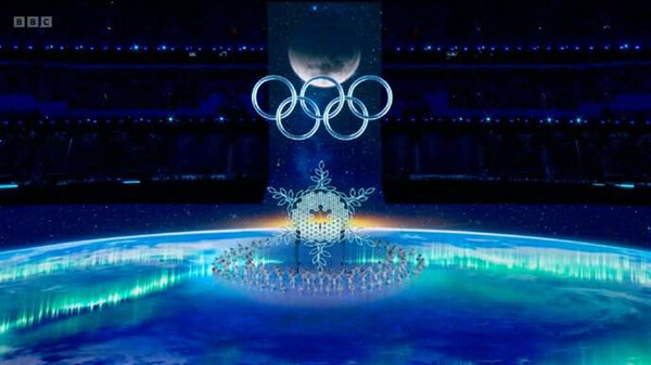 2022年北京冬奥会盛大开幕，精彩的开幕式引多国网友热议