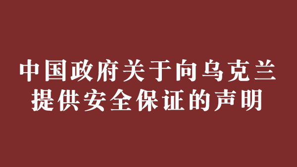 2013年中国承诺向乌克兰提供安全保证是怎么回事？这有可能兑现吗？