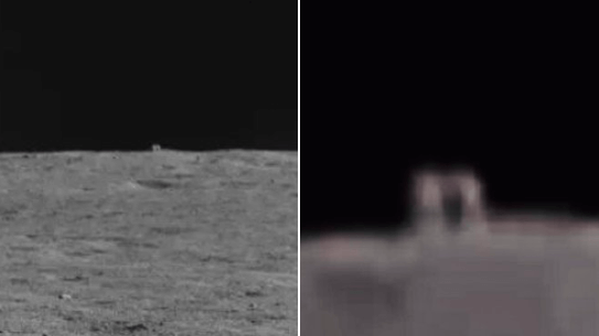 月球上的“神秘小屋”？玉兔二号传回的照片引发推特网友热议