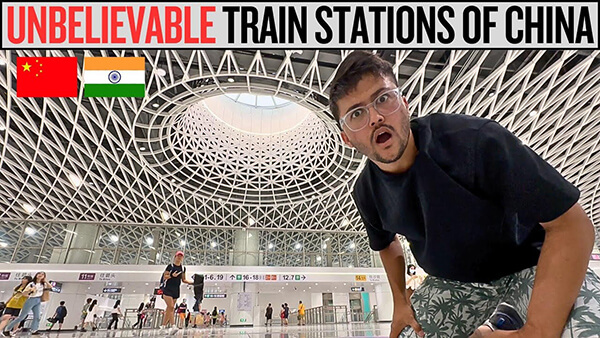 印度博主Wandering Maniac：中国世界级公共交通的惊人现实，探索深圳地铁