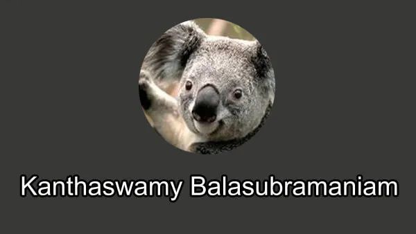 为什么印度的“伏尔泰”，知名Quora网友Kanthaswamy Balasubramaniam被称作“中国佬”？